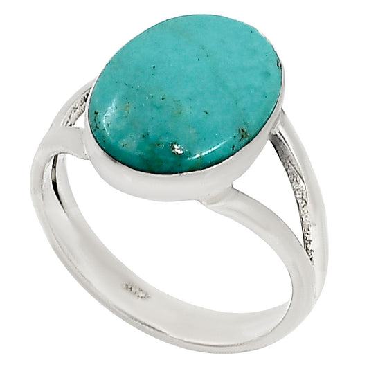 Natural Rare Turquoise Nevada Aztec Mt Ring size-7.5 R-1002 27-ER15298