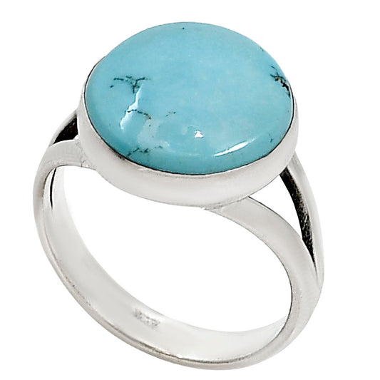 Natural Rare Turquoise Nevada Aztec Mt Ring size-7 R-1002 27-ER15299