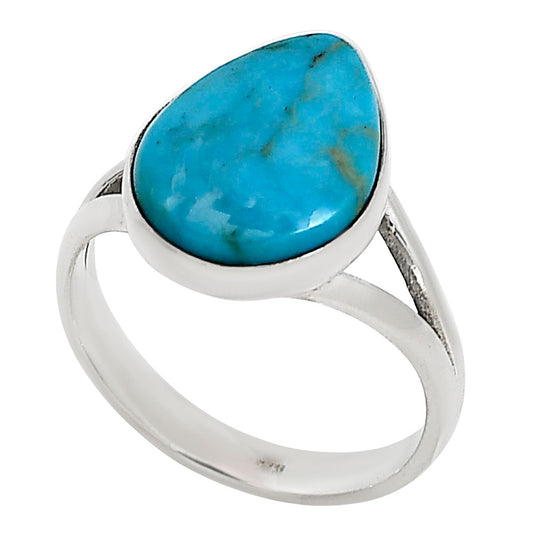 Natural Rare Turquoise Nevada Aztec Mt Ring size-10 R-1002 27-ER15301
