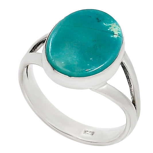 Natural Rare Turquoise Nevada Aztec Mt Ring size-8 R-1002 27-ER15302