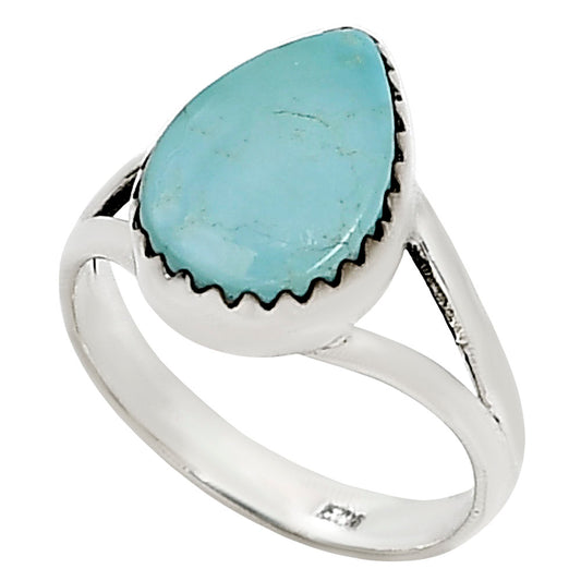 Natural Rare Turquoise Nevada Aztec Mt Ring size-6 R-1210 27-ER15407