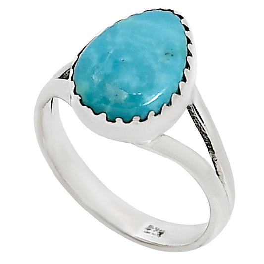 Natural Rare Turquoise Nevada Aztec Mt Ring size-6 R-1210 27-ER15414