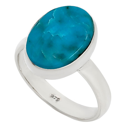 Natural Rare Turquoise Nevada Aztec Mt Ring size-6 R-1001 27-ER15519