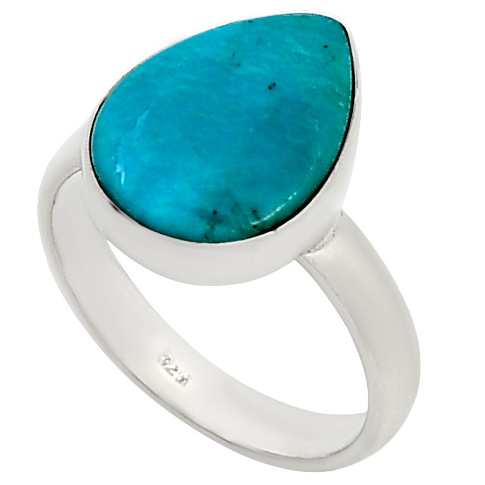 Natural Rare Turquoise Nevada Aztec Mt Ring size-7 R-1001 27-ER15541