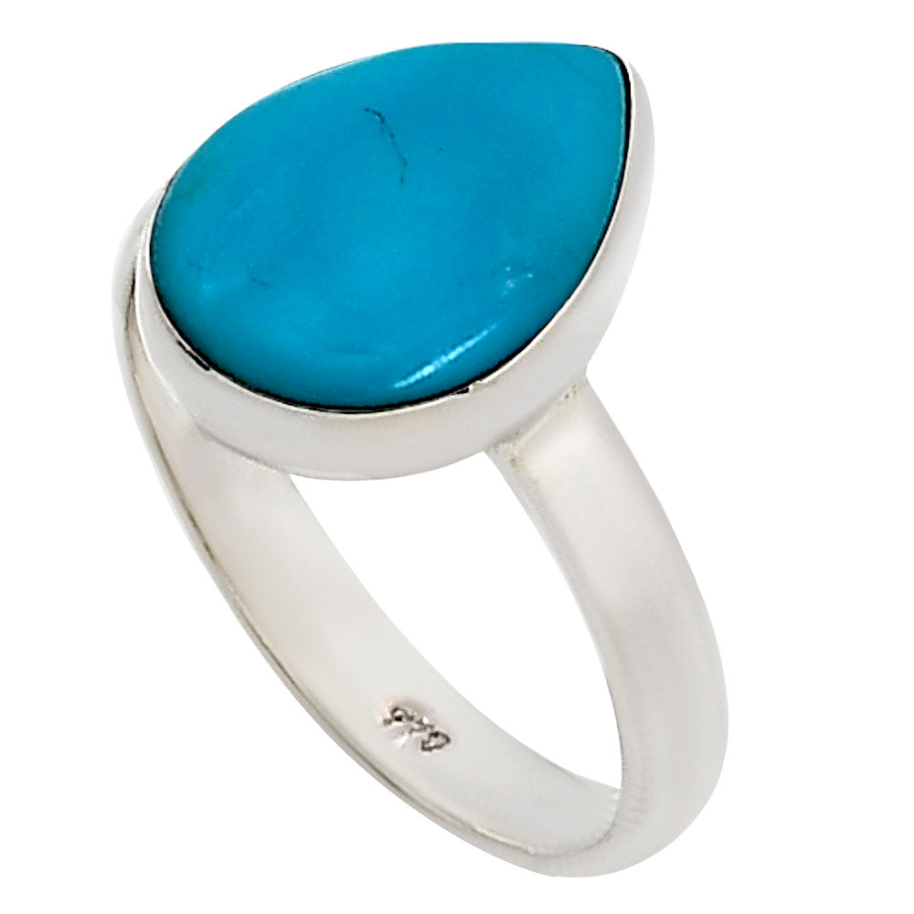 Natural Rare Turquoise Nevada Aztec Mt Ring size-8 R-1001 27-ER15582