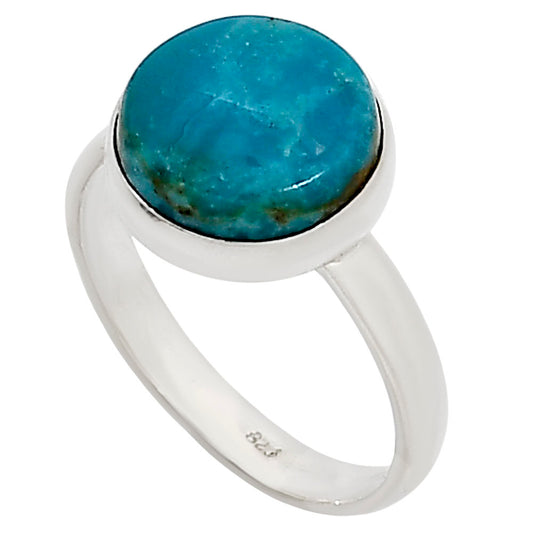 Natural Rare Turquoise Nevada Aztec Mt Ring size-9 R-1001 27-ER15623