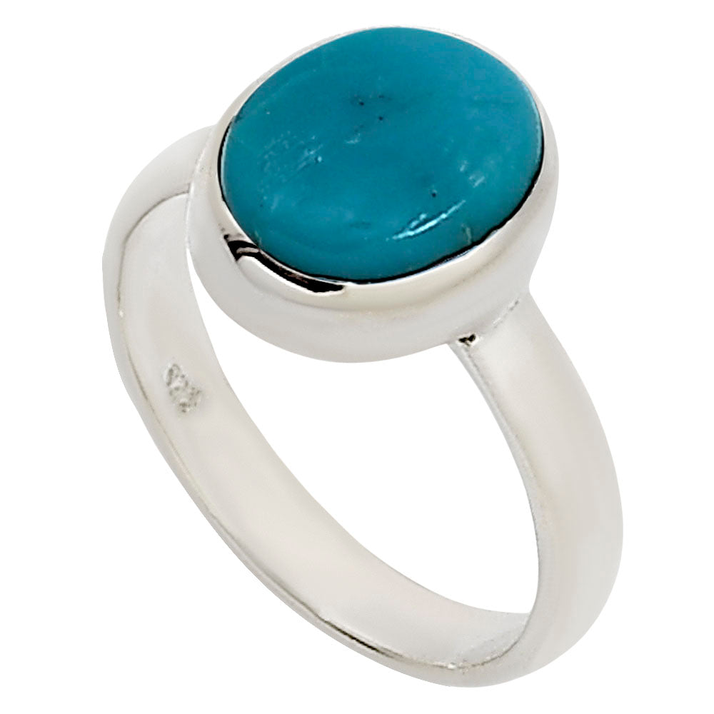 Natural Rare Turquoise Nevada Aztec Mt Ring size-5 R-1004 27-ER15629
