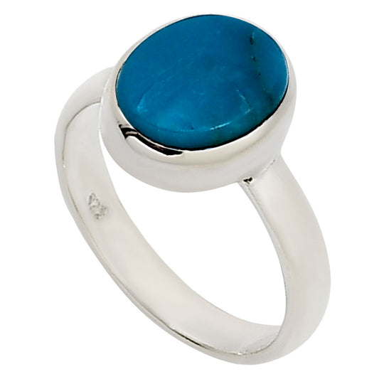 Natural Rare Turquoise Nevada Aztec Mt Ring size-5 R-1004 27-ER15636