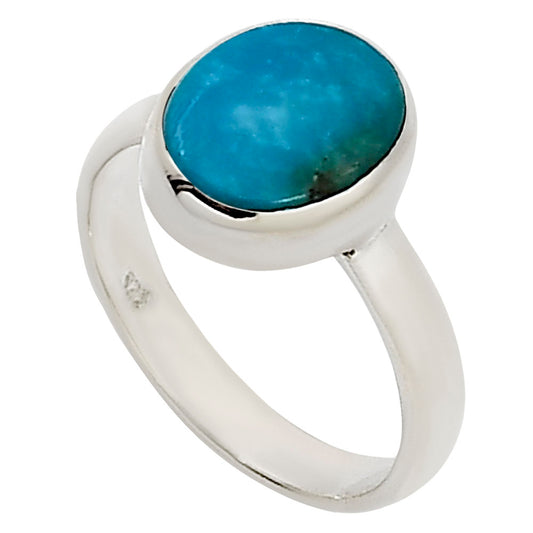 Natural Rare Turquoise Nevada Aztec Mt Ring size-7 R-1004 27-ER15698