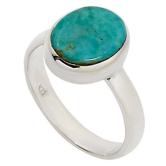 Natural Rare Turquoise Nevada Aztec Mt Ring size-8 R-1004 27-ER15715