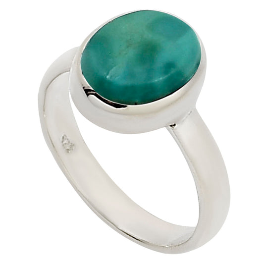 Natural Rare Turquoise Nevada Aztec Mt Ring size-8 R-1004 27-ER15726