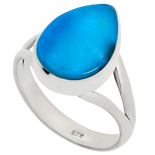 Natural Rare Turquoise Nevada Aztec Mt Ring size-7 R-1002 27-ER15751