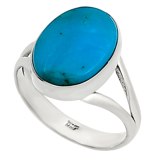 Natural Rare Turquoise Nevada Aztec Mt Ring size-7 R-1002 27-ER15758