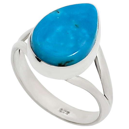 Natural Rare Turquoise Nevada Aztec Mt Ring size-7 R-1002 27-ER15763