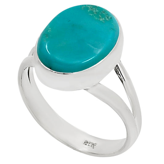 Natural Rare Turquoise Nevada Aztec Mt Ring size-8 R-1002 27-ER15775