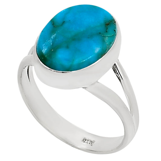 Natural Rare Turquoise Nevada Aztec Mt Ring size-8 R-1002 27-ER15780