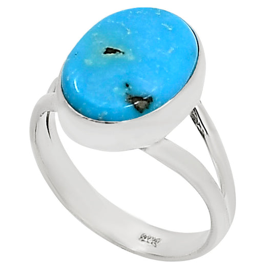 Natural Rare Turquoise Nevada Aztec Mt Ring size-8 R-1002 27-ER15787