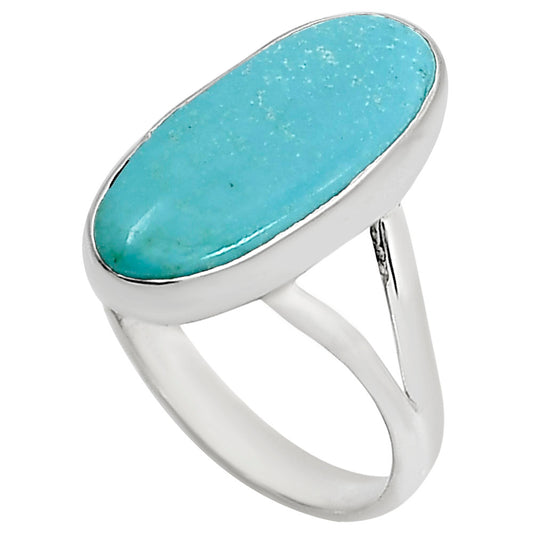Natural Rare Turquoise Nevada Aztec Mt Ring size-9 R-1002 27-ER15790
