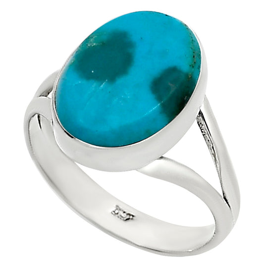 Natural Rare Turquoise Nevada Aztec Mt Ring size-9 R-1002 27-ER15792