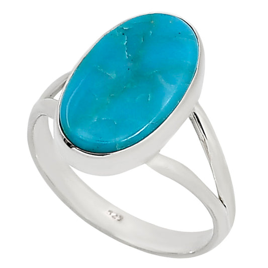 Natural Rare Turquoise Nevada Aztec Mt Ring size-9 R-1002 27-ER15793