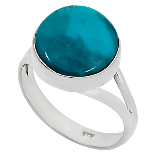 Natural Rare Turquoise Nevada Aztec Mt Ring size-9 R-1002 27-ER15808