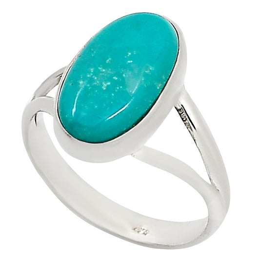 Natural Rare Turquoise Nevada Aztec Mt Ring size-9 R-1002 27-ER15809