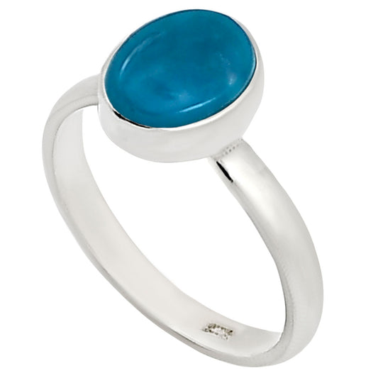 Natural Rare Turquoise Nevada Aztec Mt Ring size-5 R-1001 27-ER15836