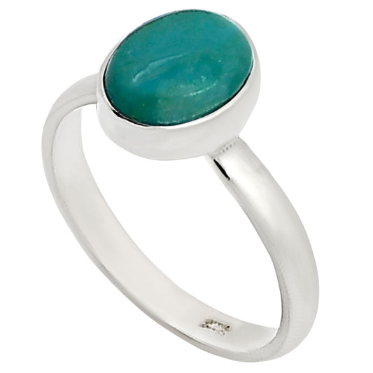 Natural Rare Turquoise Nevada Aztec Mt Ring size-6 R-1001 27-ER15885