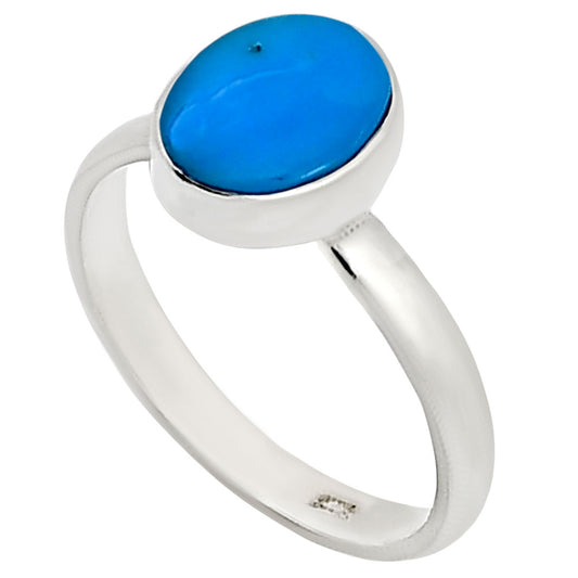 Natural Rare Turquoise Nevada Aztec Mt Ring size-6 R-1001 27-ER15889
