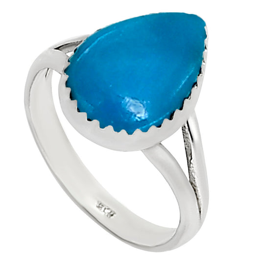 Natural Rare Turquoise Nevada Aztec Mt Ring size-5 R-1227 27-ER16018