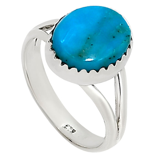 Natural Rare Turquoise Nevada Aztec Mt Ring size-5 R-1227 27-ER16025