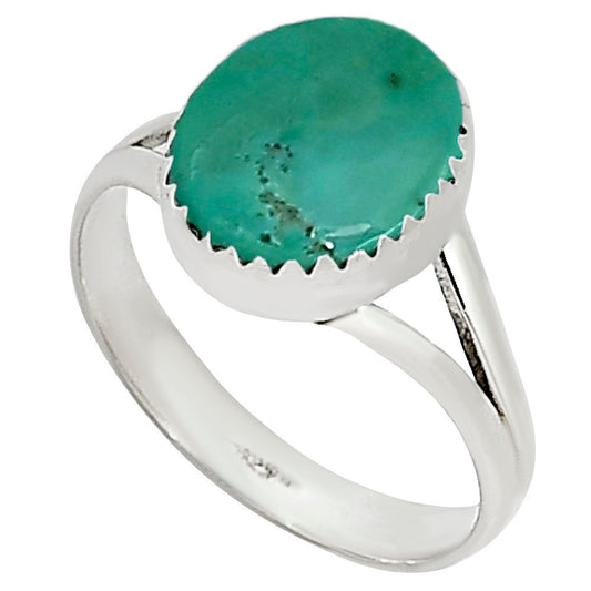 Natural Rare Turquoise Nevada Aztec Mt Ring size-7 R-1227 27-ER16079