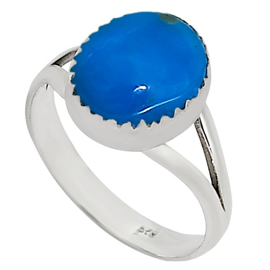 Natural Rare Turquoise Nevada Aztec Mt Ring size-8 R-1227 27-ER16097