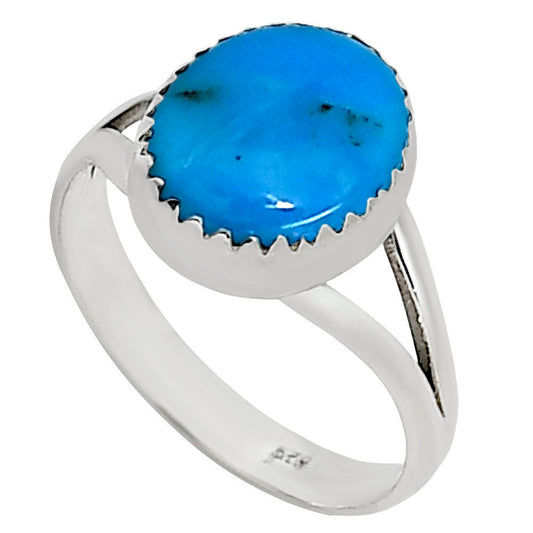 Natural Rare Turquoise Nevada Aztec Mt Ring size-8 R-1227 27-ER16103