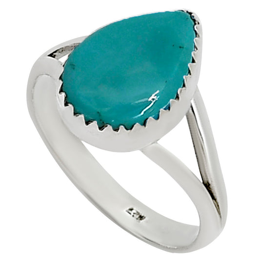 Natural Rare Turquoise Nevada Aztec Mt Ring size-8 R-1227 27-ER16117