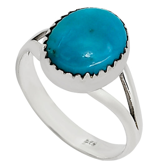 Natural Rare Turquoise Nevada Aztec Mt Ring size-9 R-1227 27-ER16123