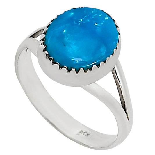 Natural Rare Turquoise Nevada Aztec Mt Ring size-9 R-1227 27-ER16125