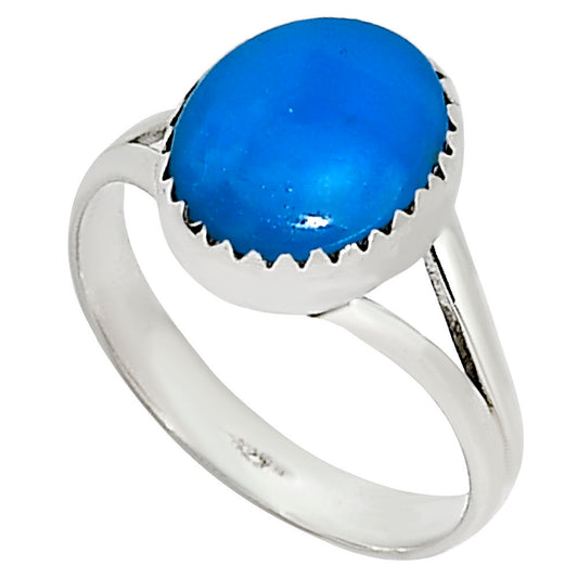 Natural Rare Turquoise Nevada Aztec Mt Ring size-9 R-1227 27-ER16129