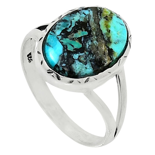 Premium Lucky Charm Tibetan Turquoise Ring size-10 R-1074 33-ER12586
