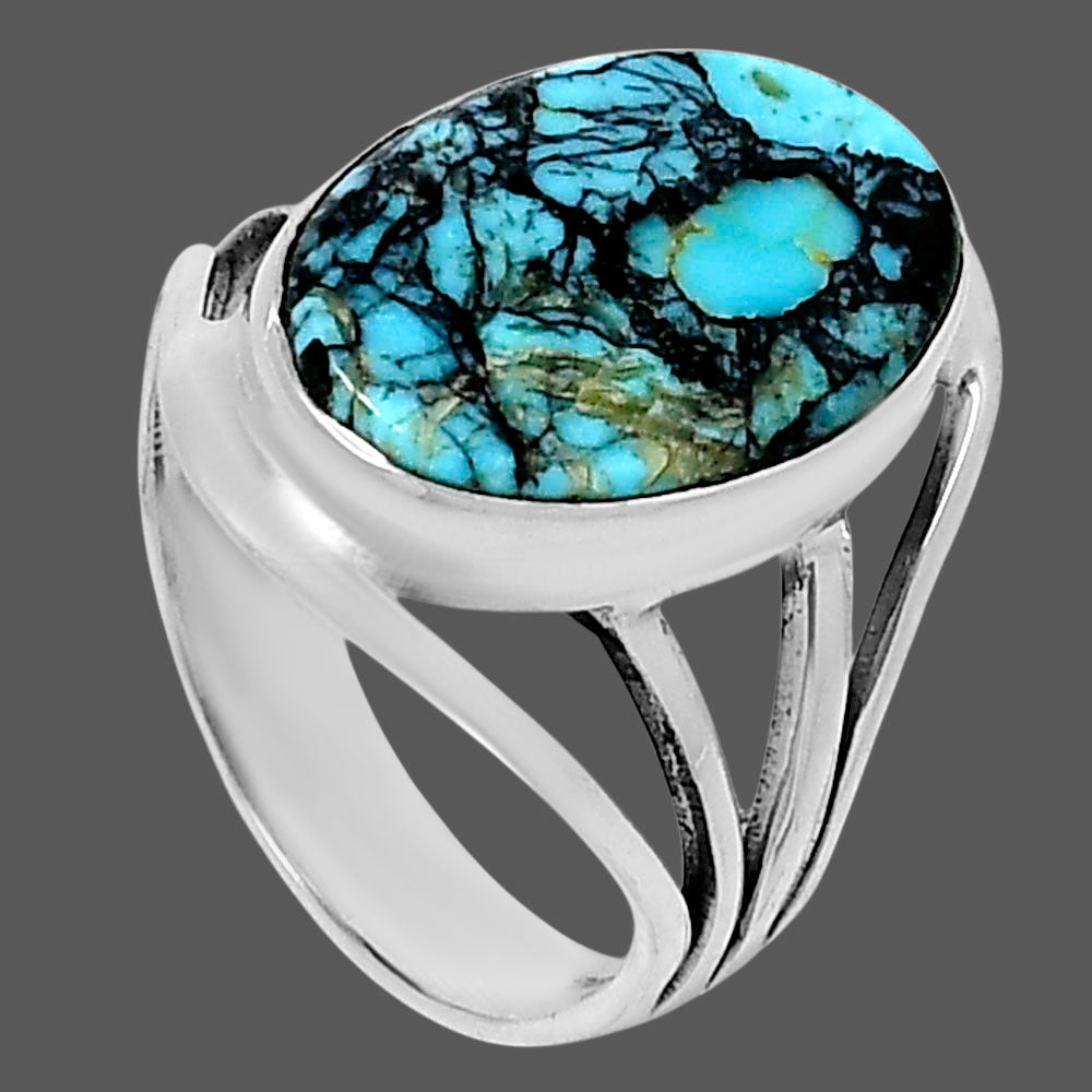 Premium Lucky Charm Tibetan Turquoise Ring size-10 R-1219 33-ER12620
