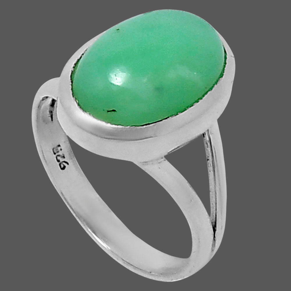 Premium Chrysoprase - Australia Ring size-6 R-1005 35-ER12689