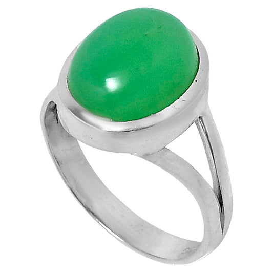 Premium Chrysoprase - Australia Ring size-7 R-1005 35-ER12705