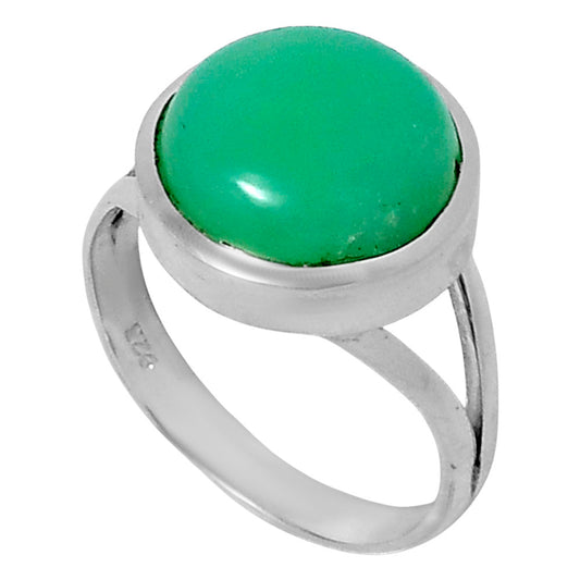 Premium Chrysoprase - Australia Ring size-7 R-1005 35-ER12718