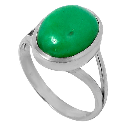 Premium Chrysoprase - Australia Ring size-9 R-1005 35-ER12747