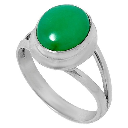 Premium Chrysoprase - Australia Ring size-6 R-1008 35-ER12785