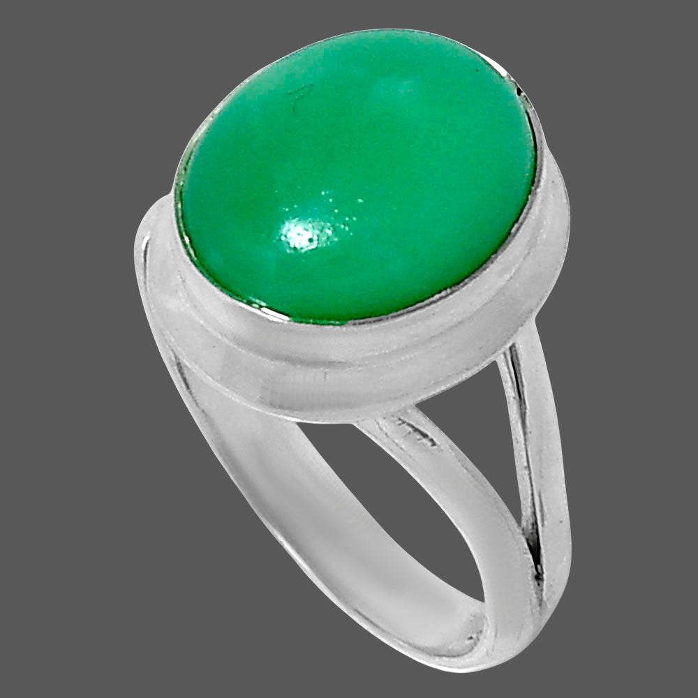 Premium Chrysoprase - Australia Ring size-6 R-1008 35-ER12786