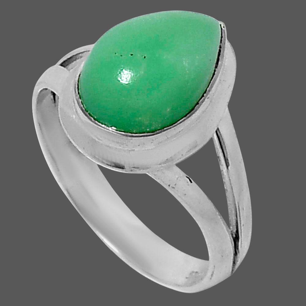 Premium Chrysoprase - Australia Ring size-6 R-1008 35-ER12794