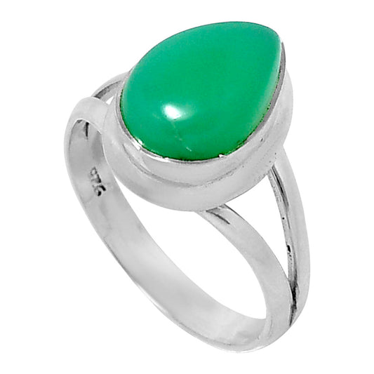 Premium Chrysoprase - Australia Ring size-7 R-1008 35-ER12799