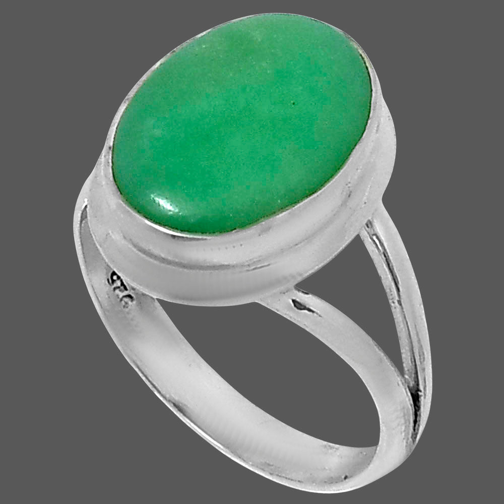Premium Chrysoprase - Australia Ring size-7 R-1008 35-ER12803