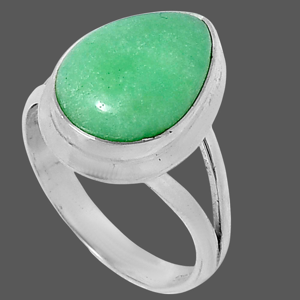 Premium Chrysoprase - Australia Ring size-7 R-1008 35-ER12811